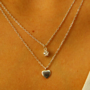 Gargantilla Doble Plata