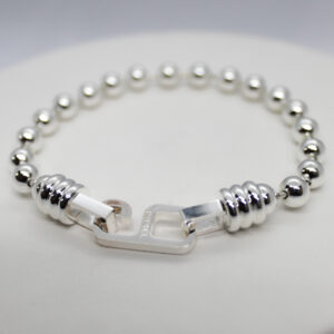 Pulsera Acero Blanco