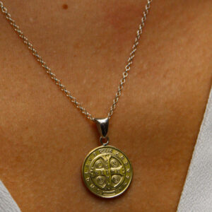 Conjunto San Benito Plata y Oro