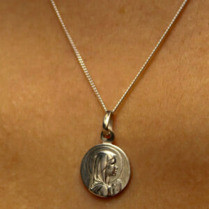 Conjunto Virgen Niña Plata 925